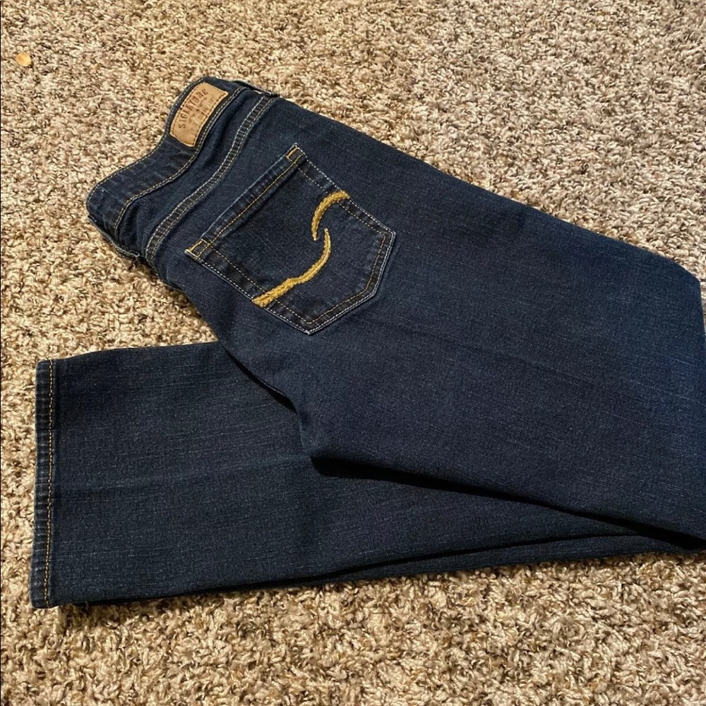 Levi Strauss Signature Midrise Straight Jeans-4M.